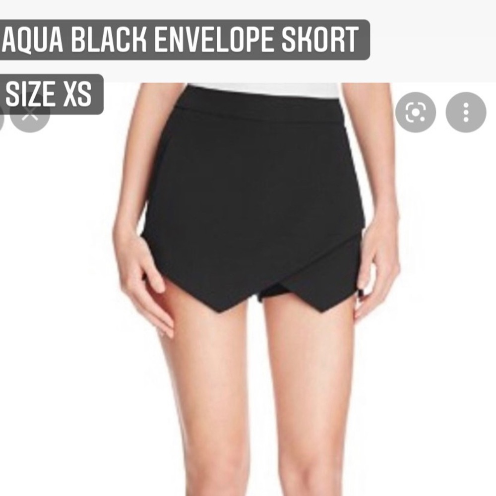Aqua Black Envelope Skirt - Bloomingdale’s